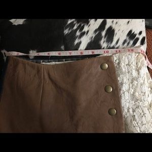 Beautiful vintage leather skirt